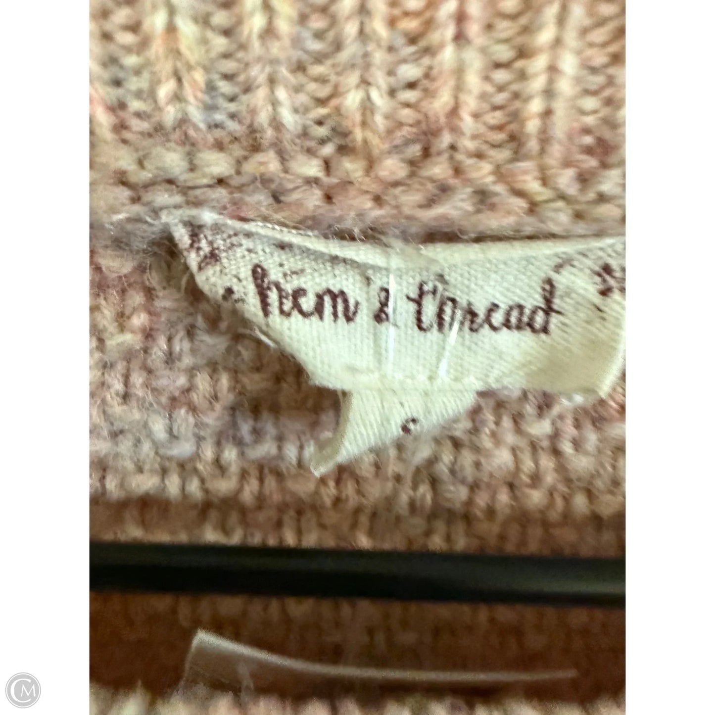 Sweater By Hem & Thread In Pink, Size: S