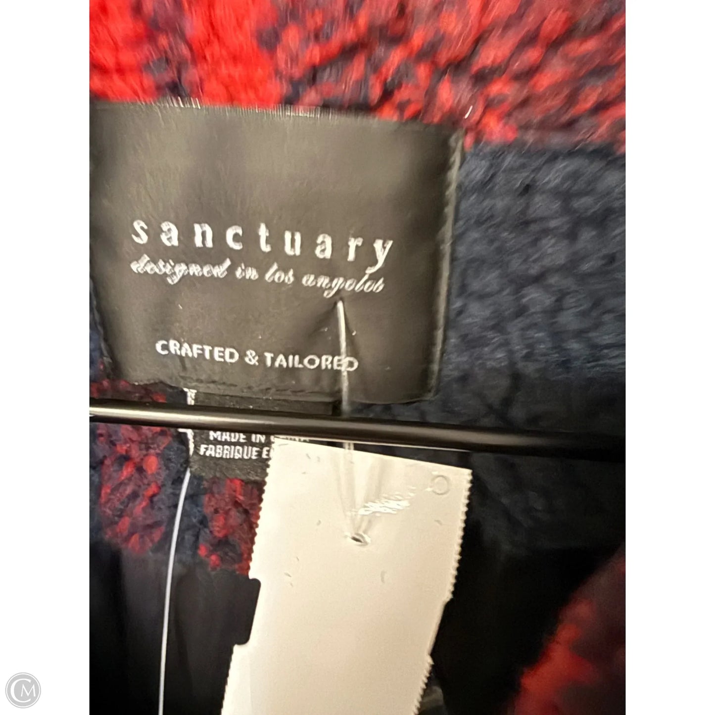 Coat Faux Fur & Sherpa By Sanctuary In Blue, Size: S