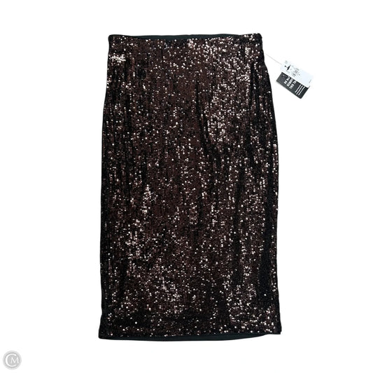 Skirt Midi By Express In Black, Size: Xs