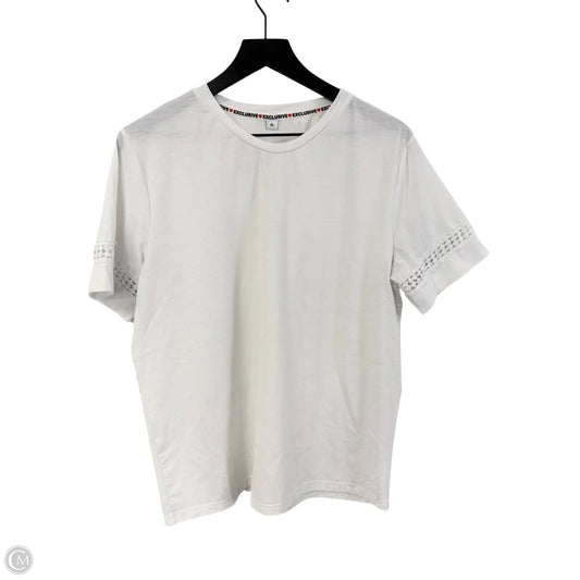 Top Short Sleeve Basic By Cmf In White, Size: Xl