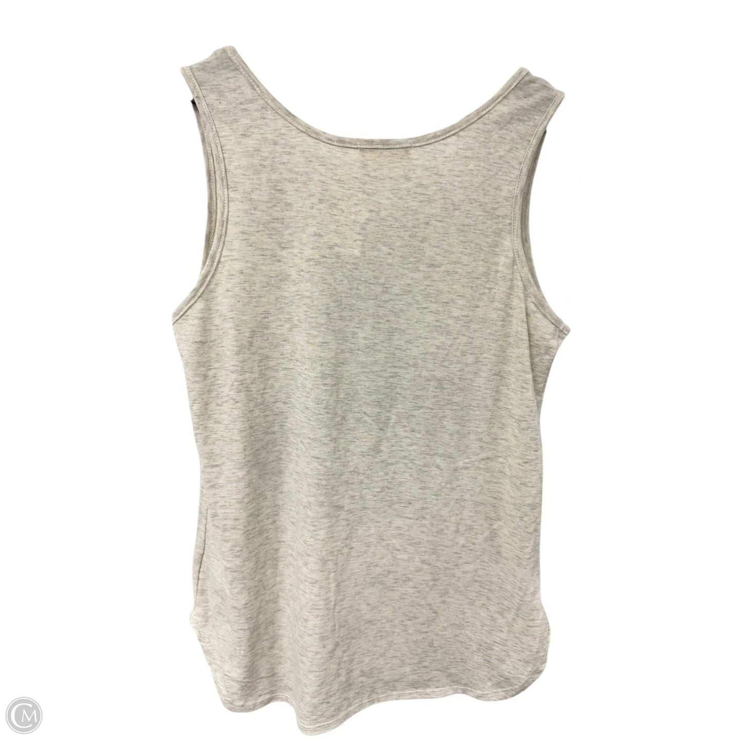 Top Sleeveless By Clothes Mentor In Grey, Size: M