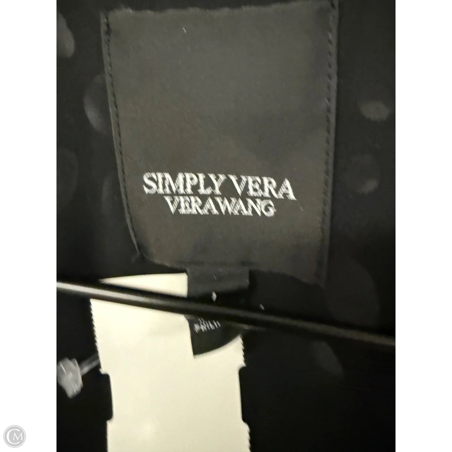 Vest Other By Simply Vera In Black, Size: L