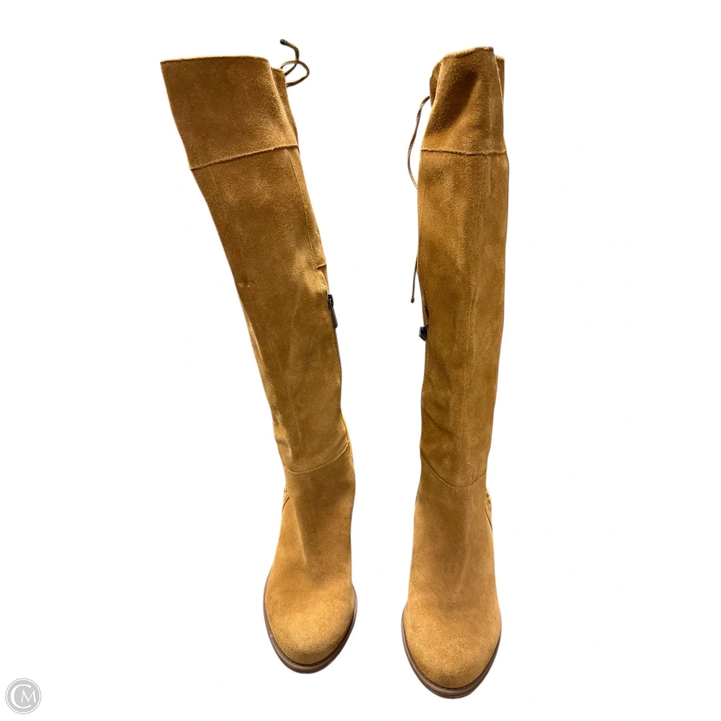 Boots Knee Heels By Jessica Simpson In Brown, Size: 8.5