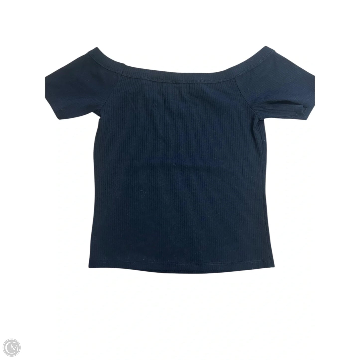 Top Short Sleeve Basic By Old Navy In Black, Size: M