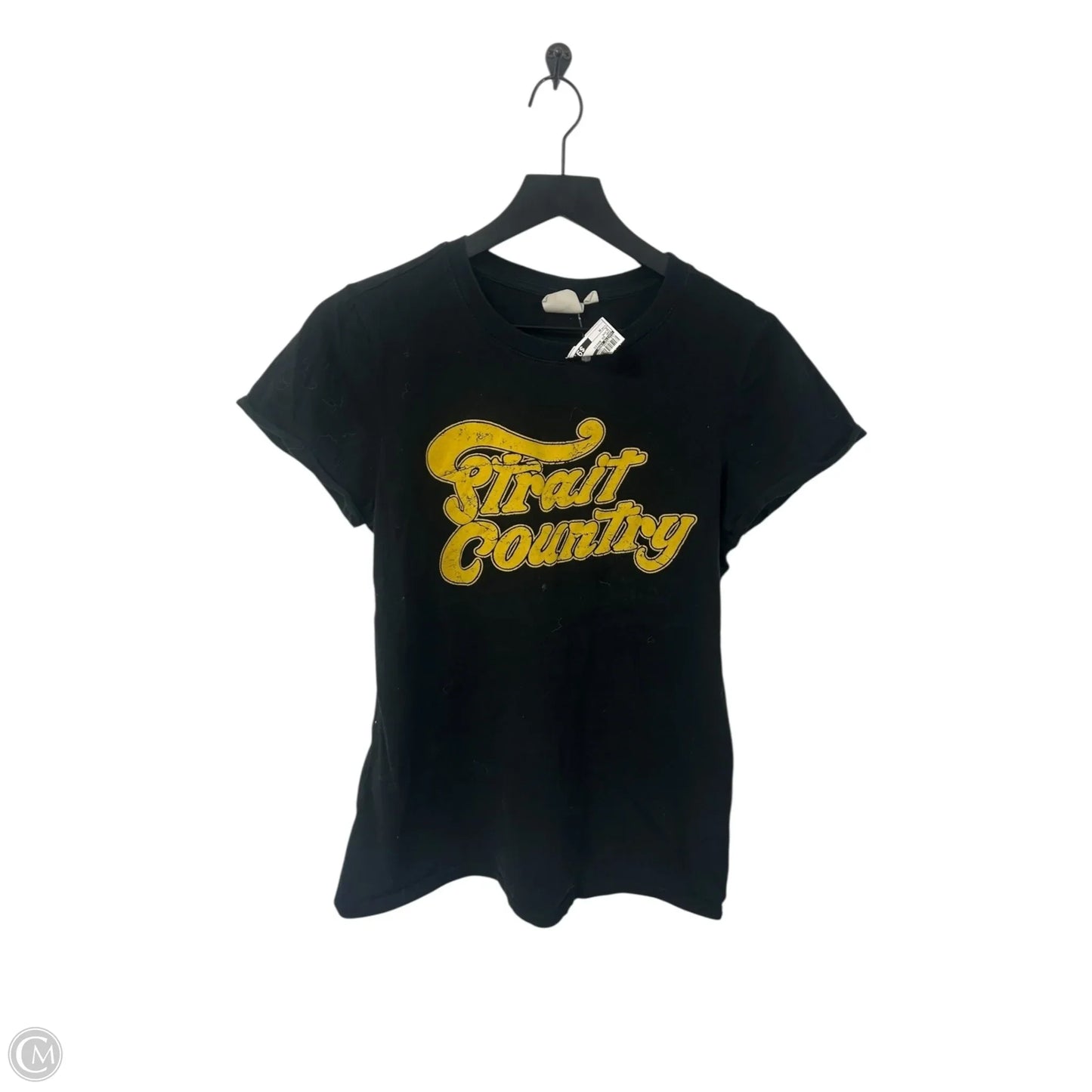 Top Short Sleeve Basic By White Crow In Black, Size: M