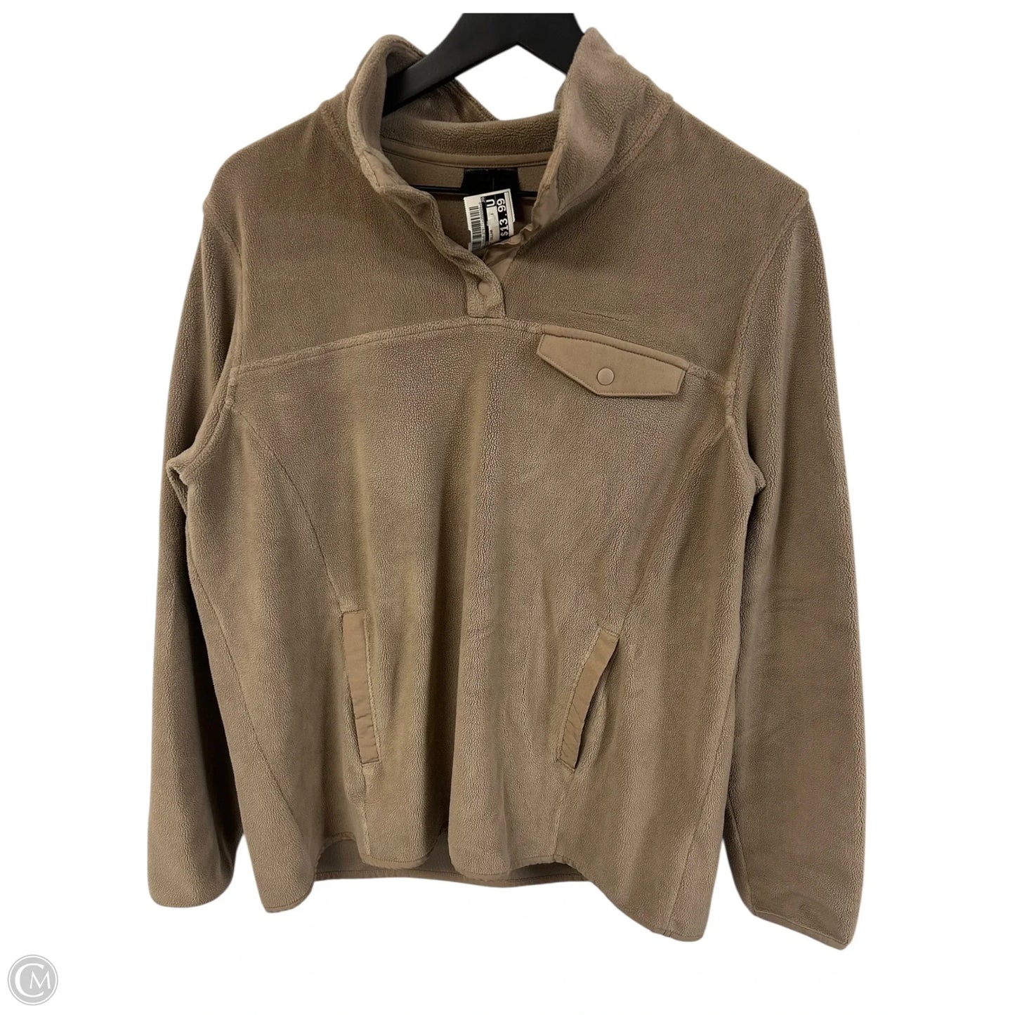 Sweatshirt Collar By 32 Degrees In Brown, Size: M