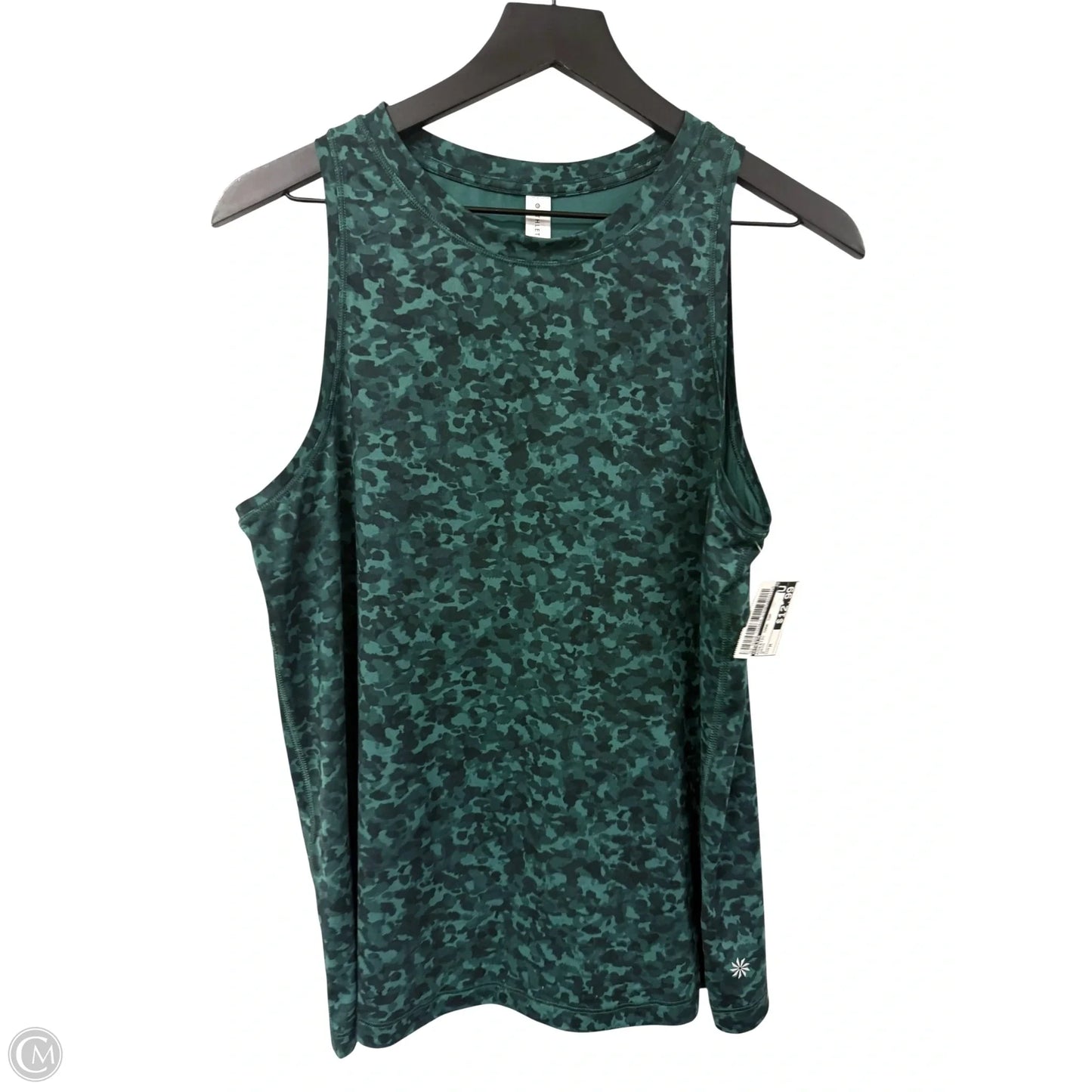 Athletic Tank Top By Athleta In Green, Size: M