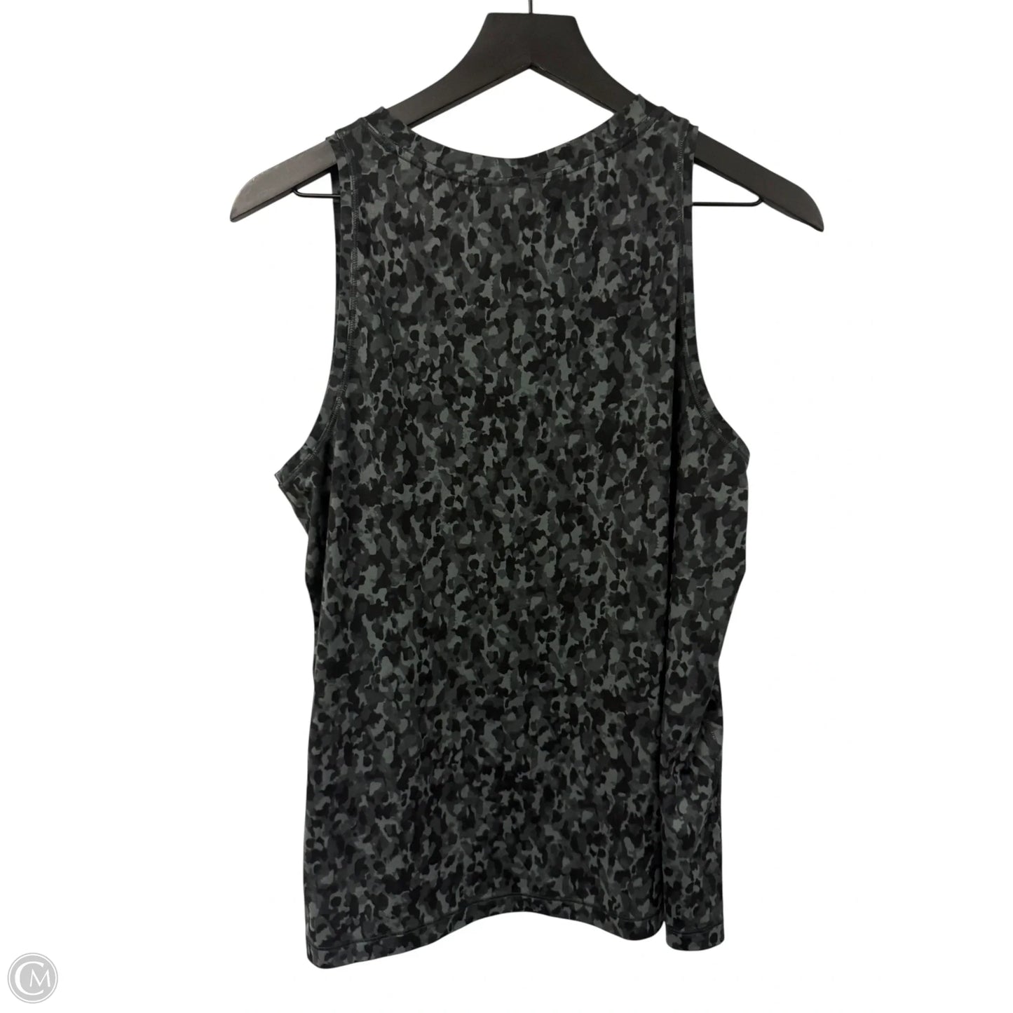 Athletic Tank Top By Athleta In Black & Grey, Size: M