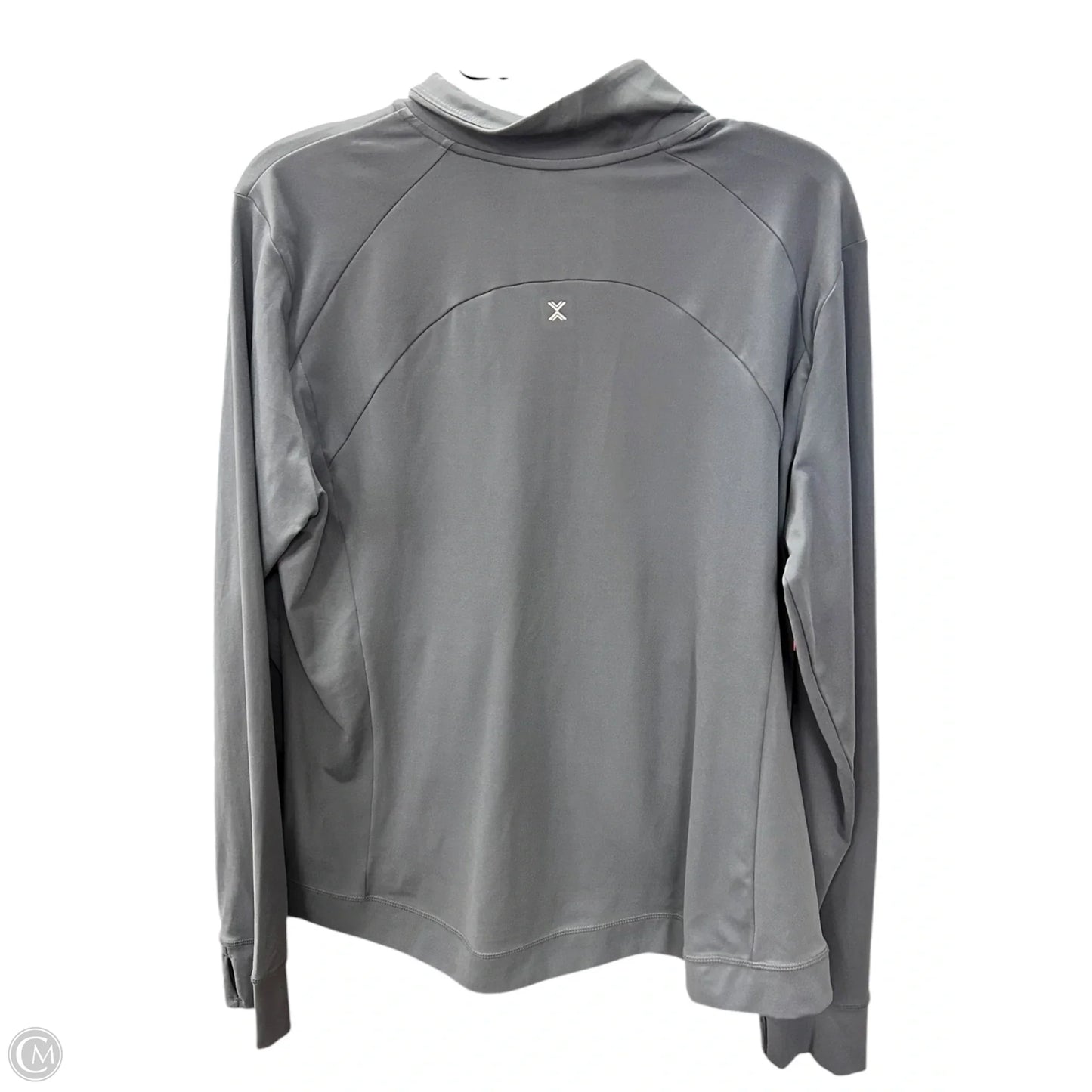 Athletic Jacket By Xersion In Grey, Size: Xxl