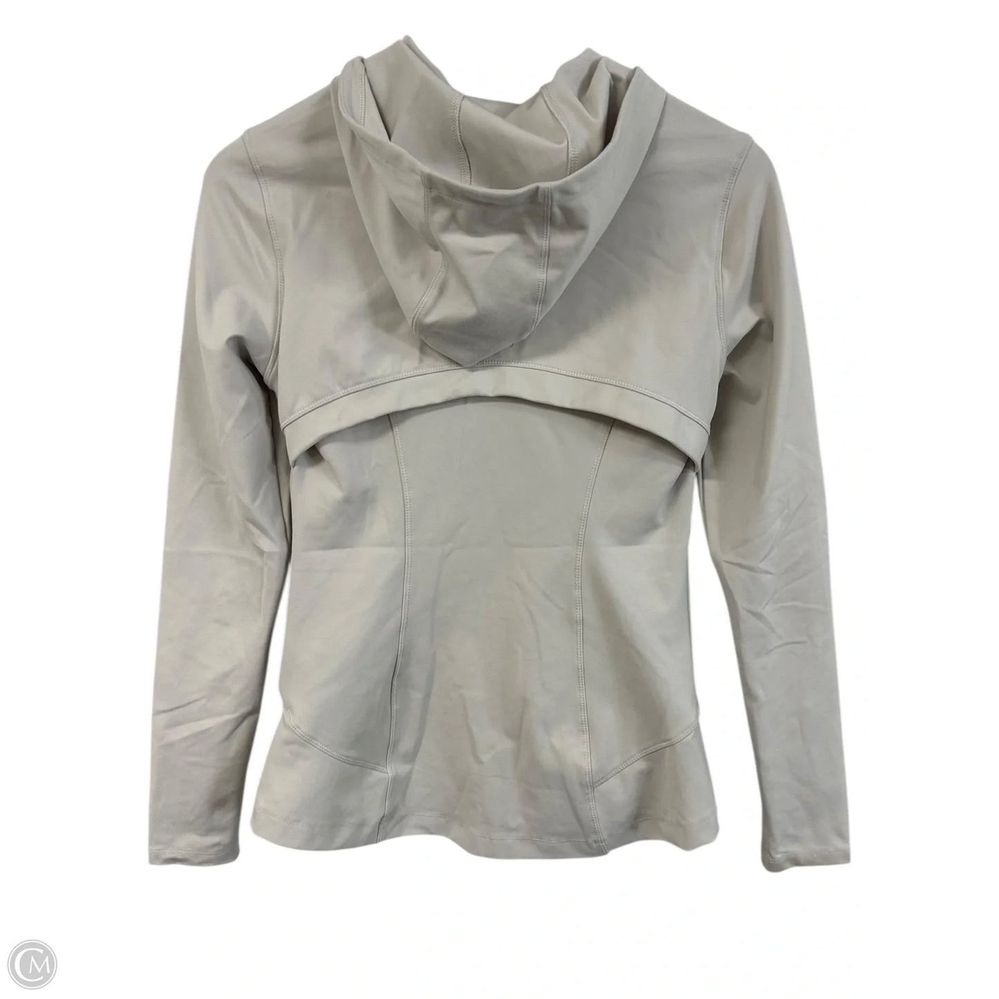 Athletic Jacket By Spyder In Cream, Size: S