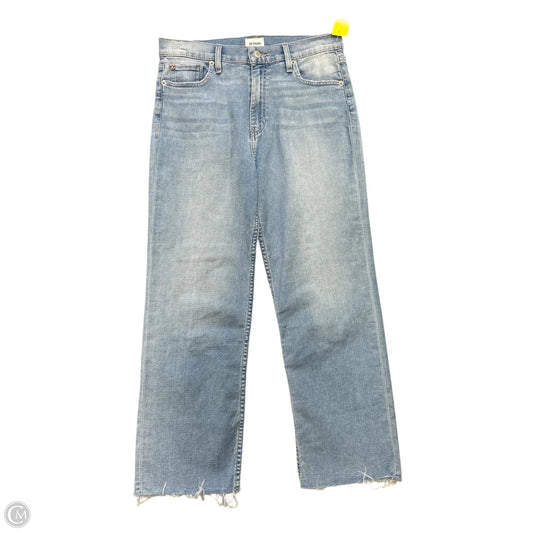 Jeans Straight By Hudson In Blue Denim, Size: 6