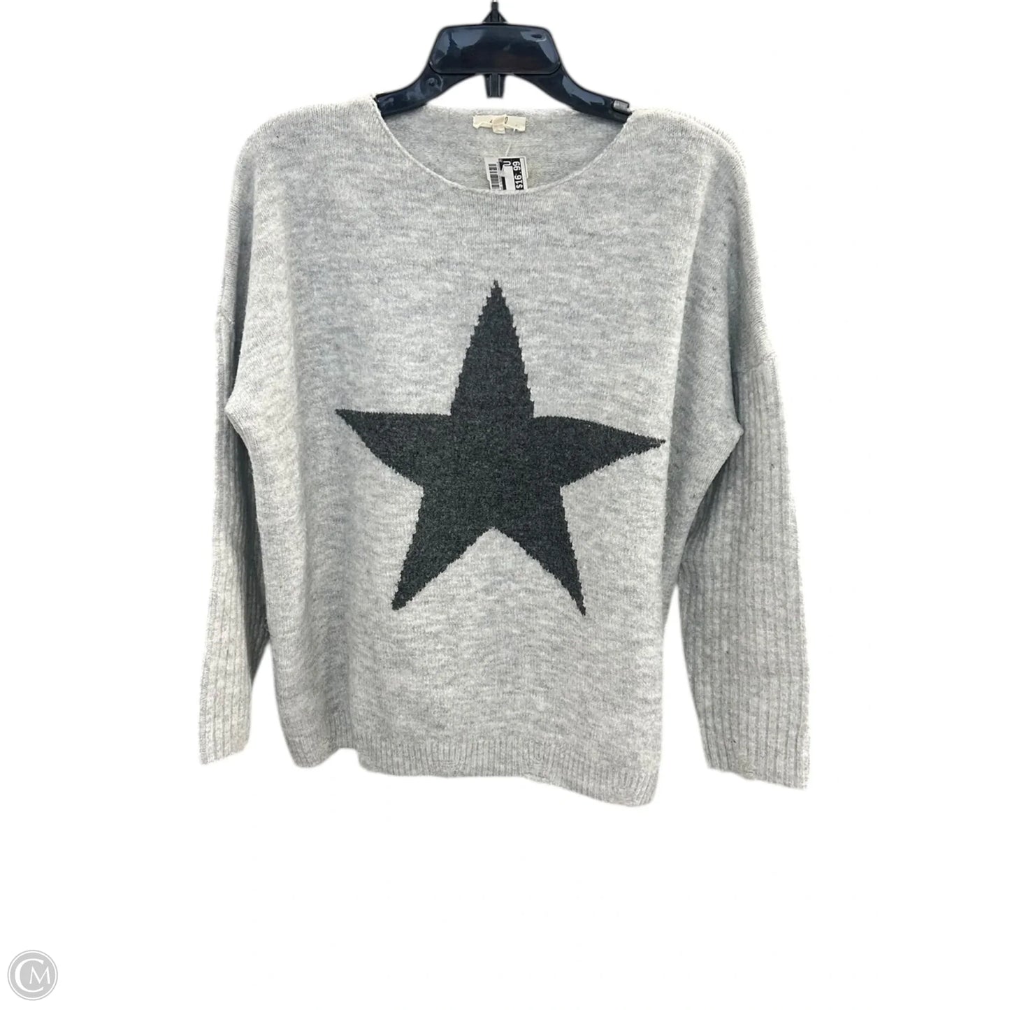 Sweater By Easel In Grey, Size: S