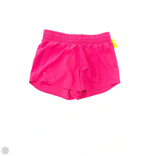 Athletic Shorts By Under Armour In Pink, Size: L