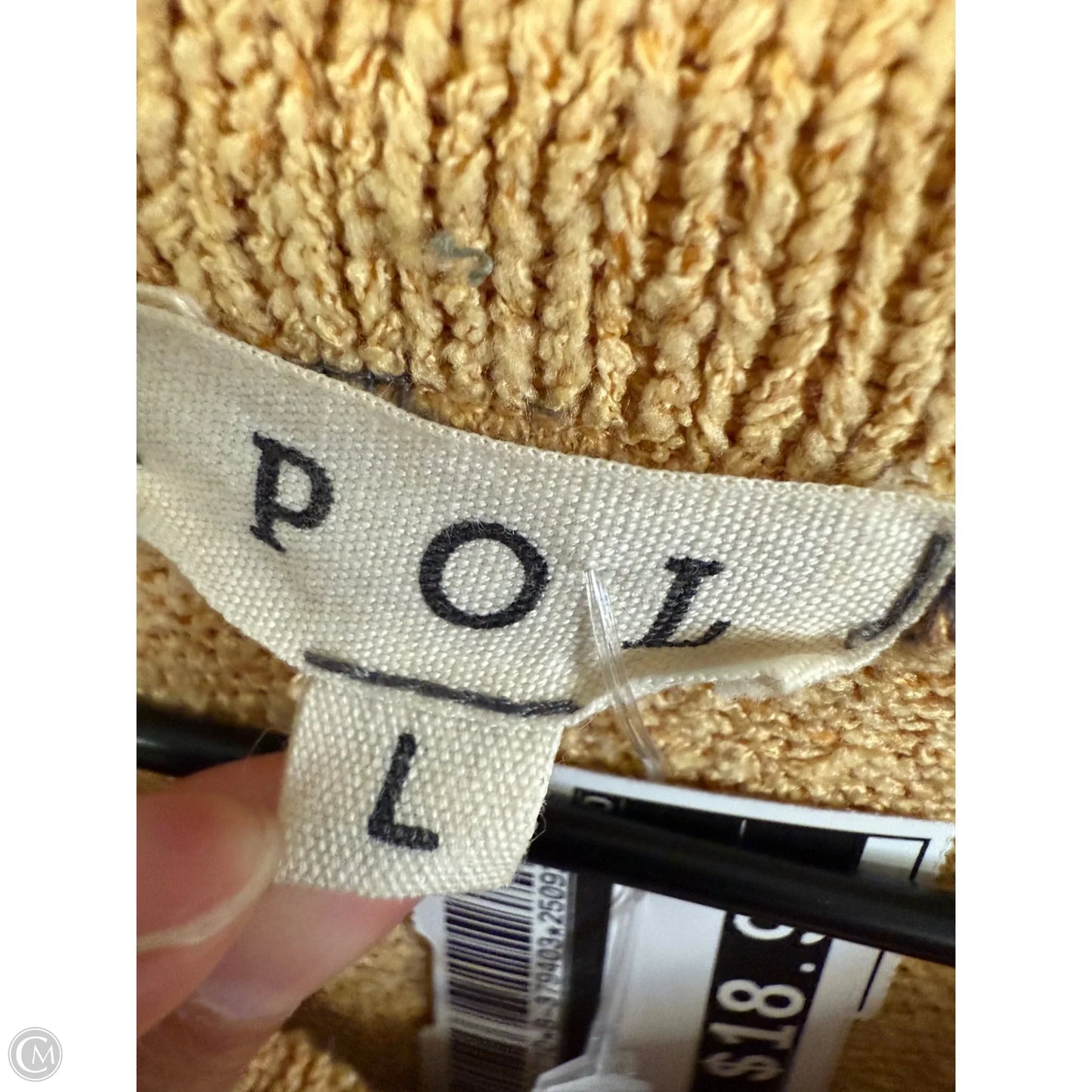 Sweater By Pol In Yellow, Size: L
