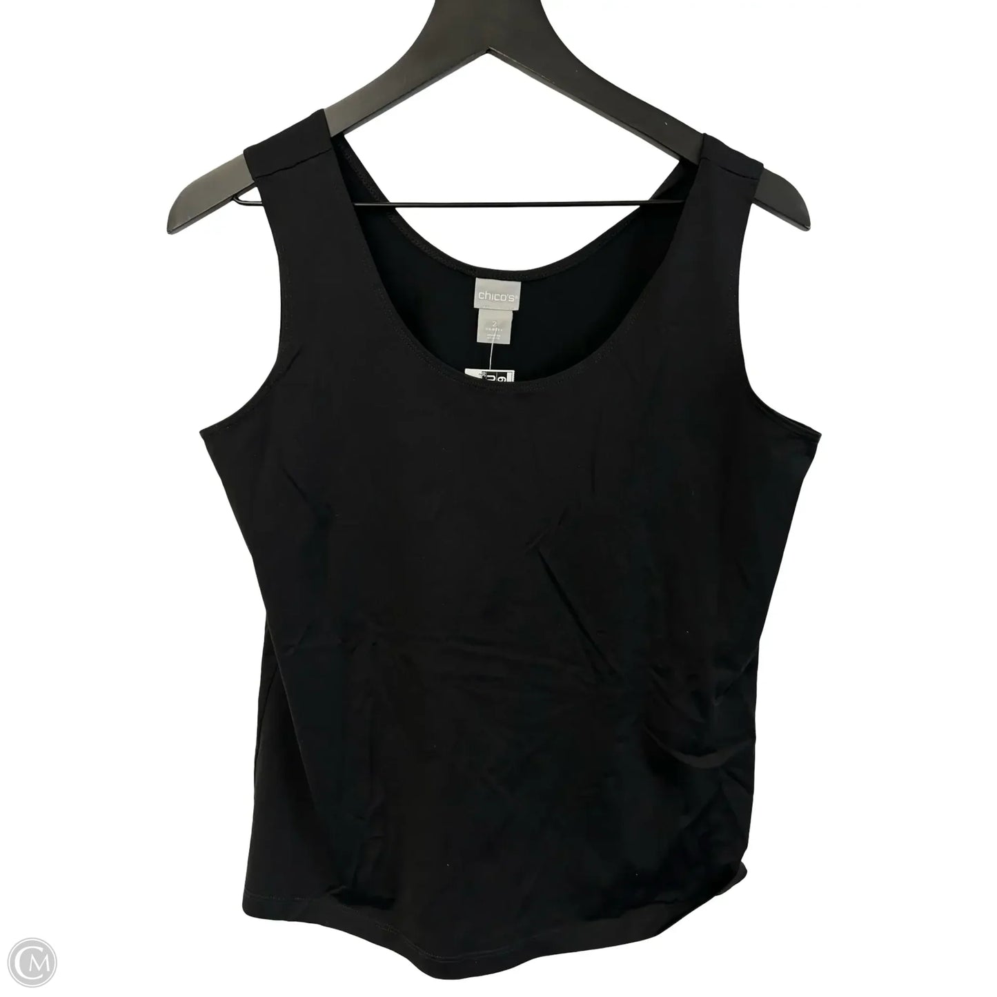 Top Sleeveless Basic By Chicos In Black, Size: L