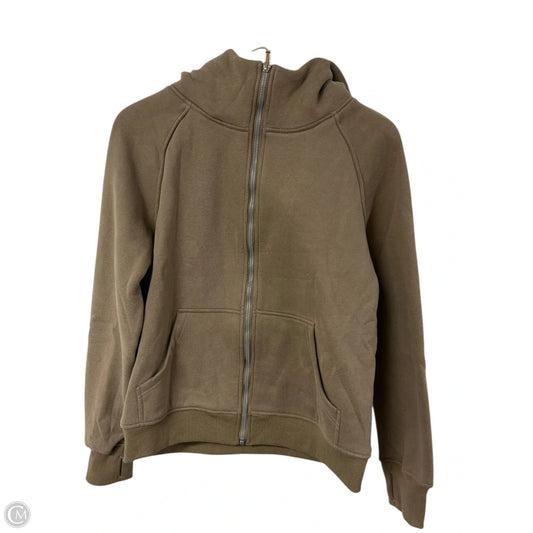 Sweatshirt Hoodie By Trendy Queen In Beige, Size: S