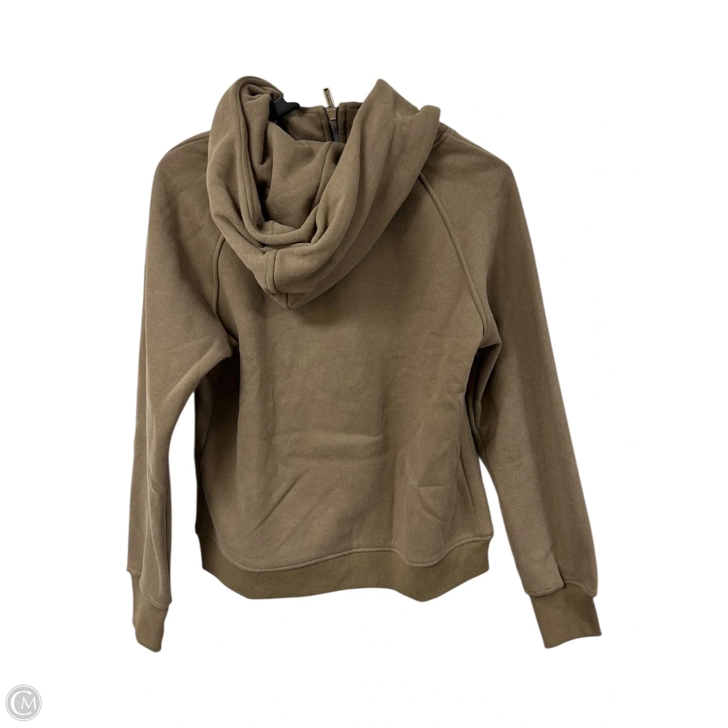 Sweatshirt Hoodie By Trendy Queen In Beige, Size: S