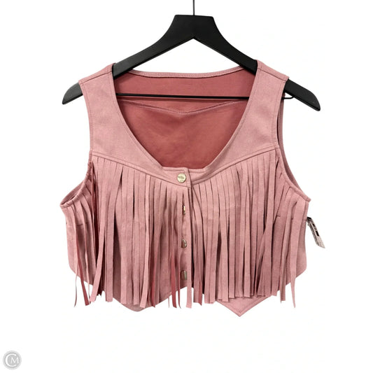 Vest Other By Cmf In Pink, Size: M