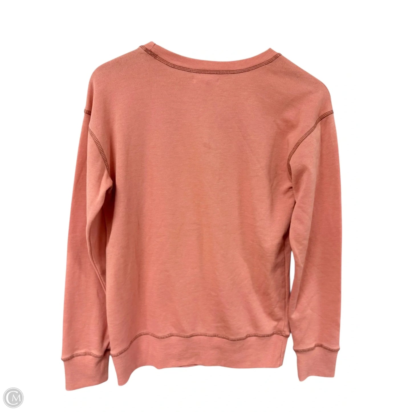 Sweatshirt Crewneck By Maurices In Orange, Size: Xs
