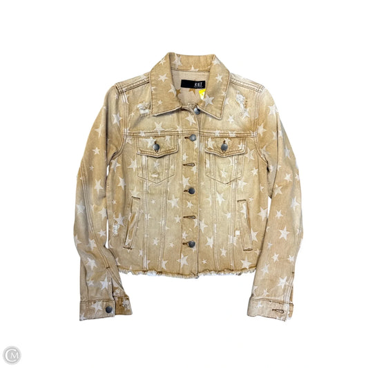 Jacket Denim By Kut In Yellow, Size: Xs