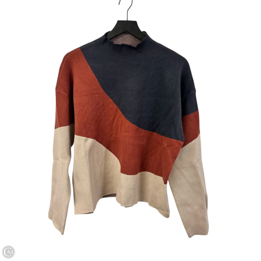 Sweater By Hem & Thread In Multi-colored, Size: L