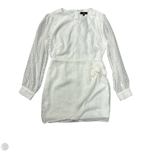 Dress Casual Short By Lulus In White, Size: L
