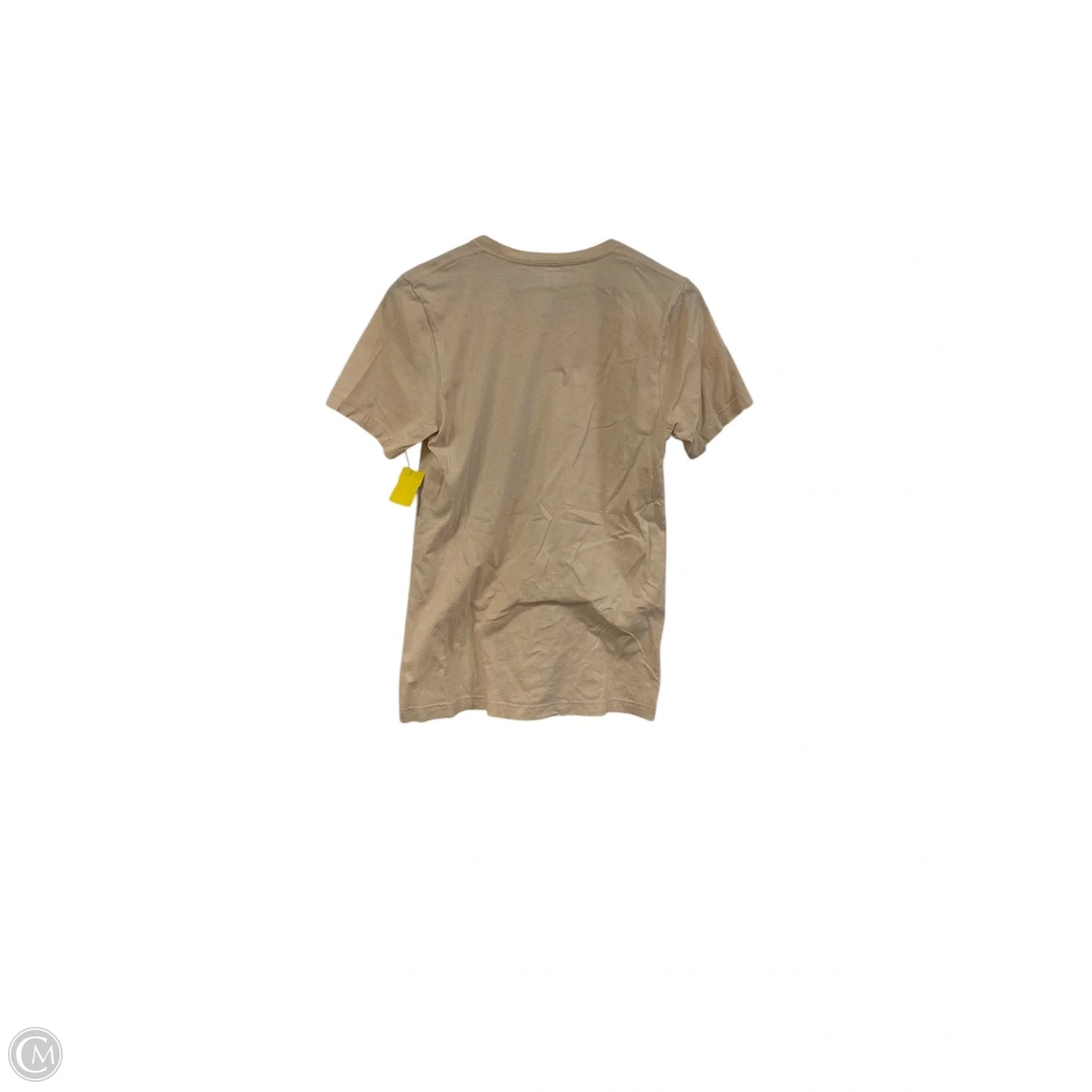 Top Short Sleeve Basic By Bella + Canvas In Cream, Size: S