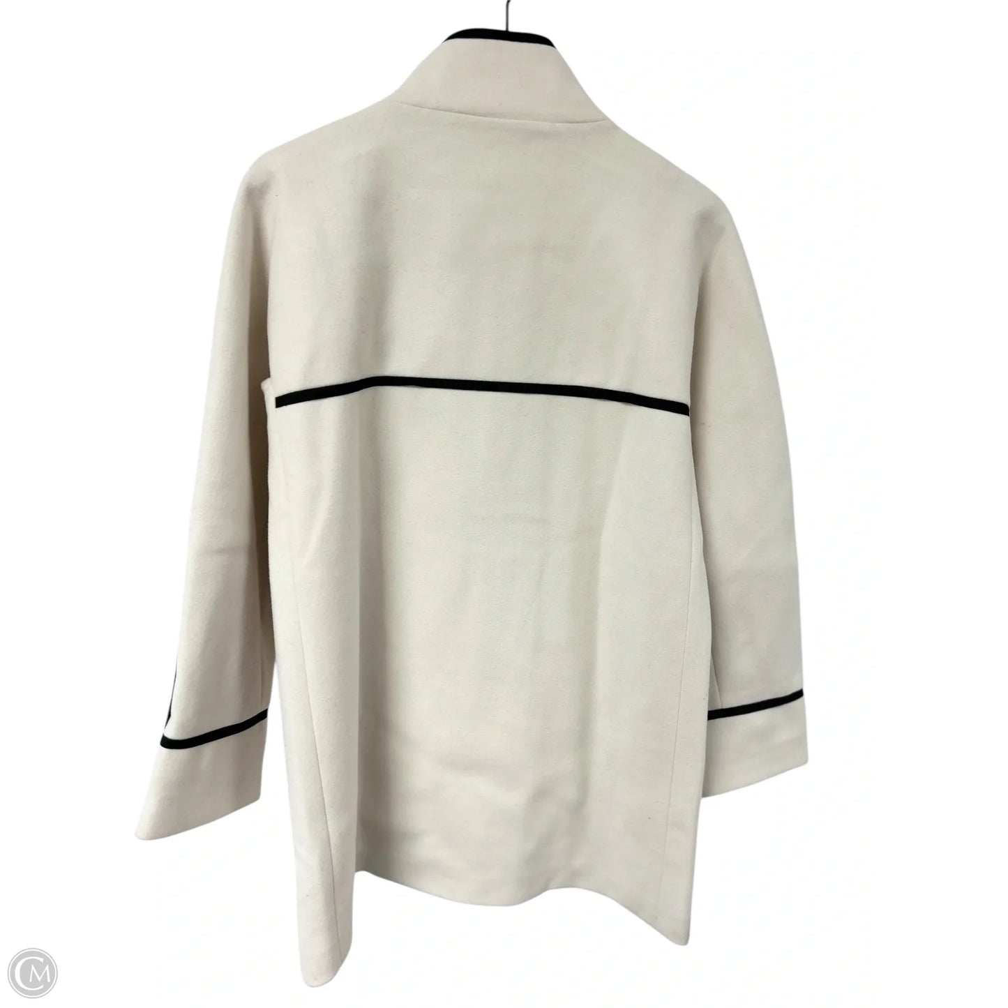 Jacket Other By Nine West Apparel In Black & Cream, Size: S