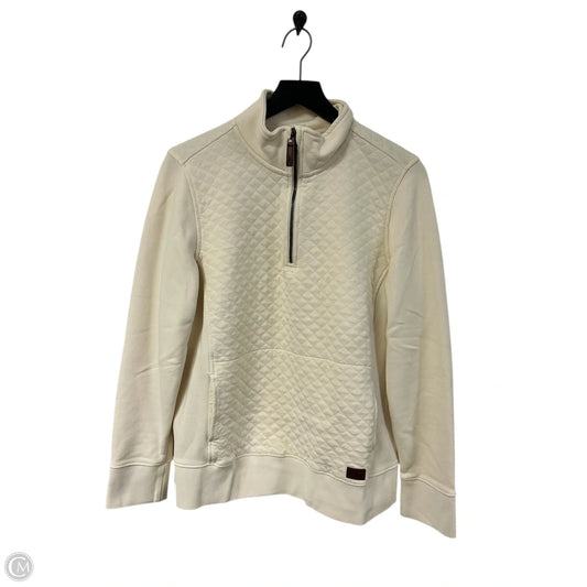 Sweatshirt Collar By L.l. Bean In Cream, Size: L
