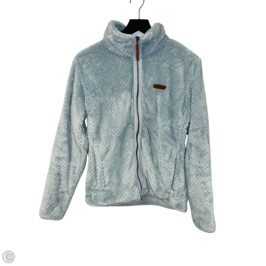 Jacket Fleece By Columbia In Blue, Size: L