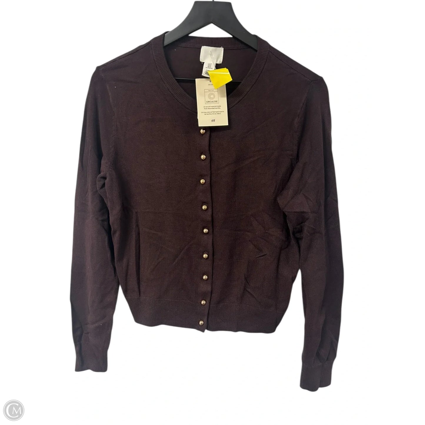 Cardigan By H&m In Brown, Size: M