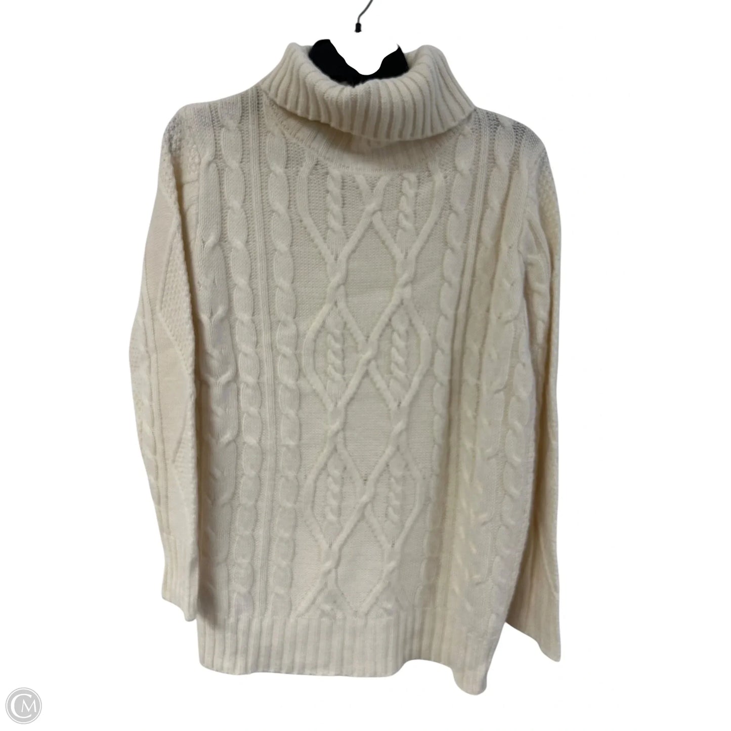 Sweater By Zenana Outfitters In Cream, Size: M