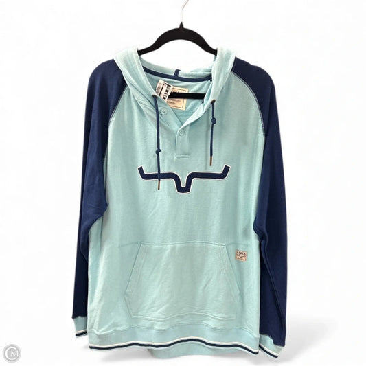 Sweatshirt Hoodie By Cma In Blue, Size: Xl