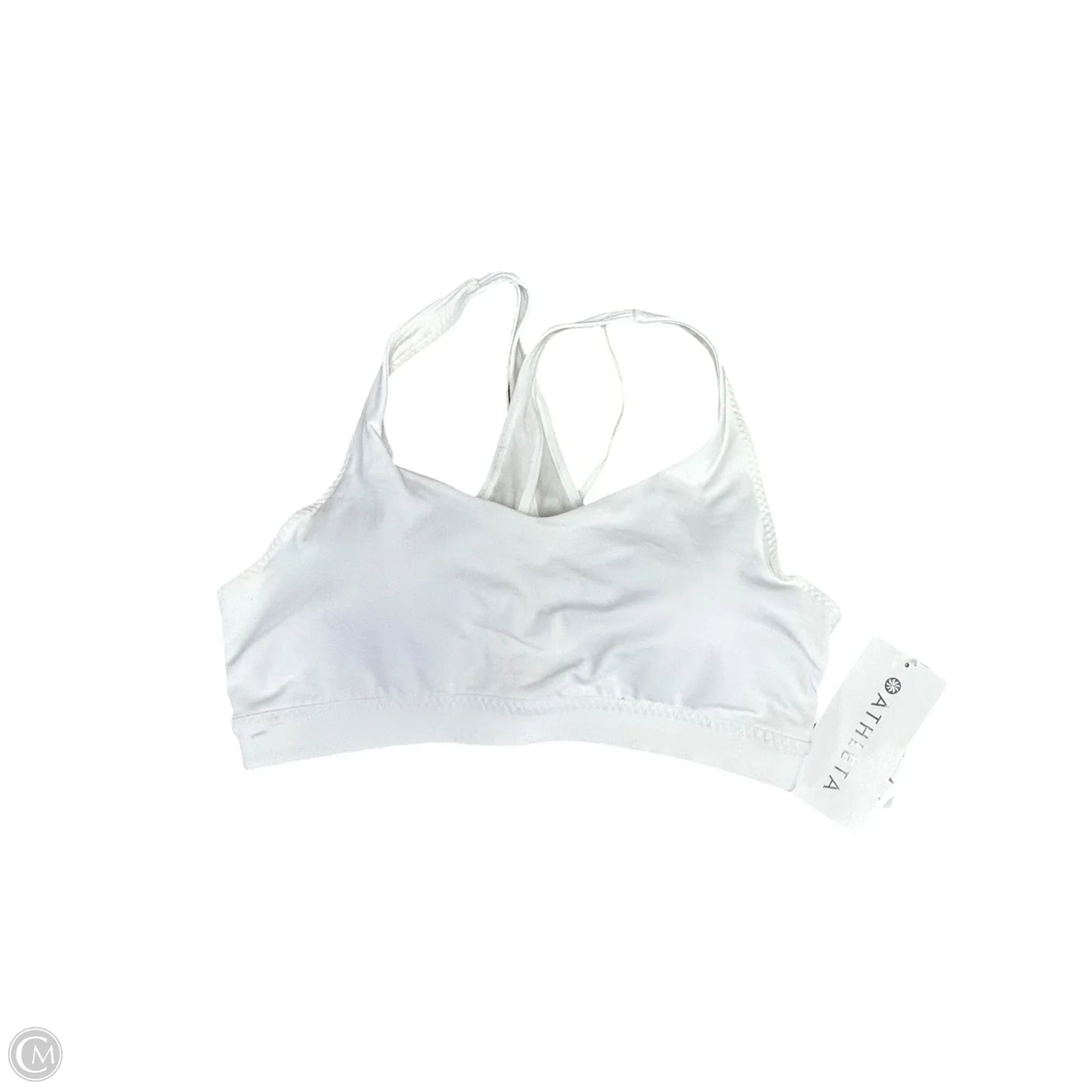 Athletic Bra By Athleta In White, Size: M