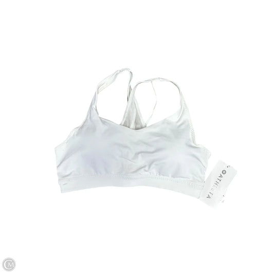 Athletic Bra By Athleta In White, Size: M