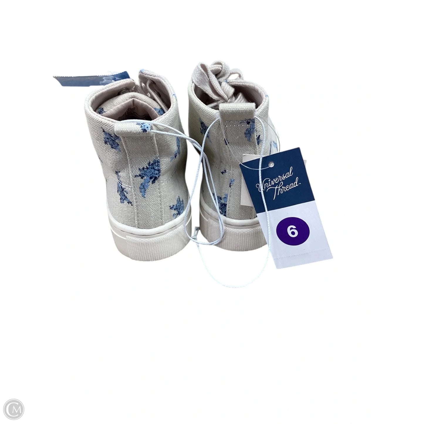 Shoes Sneakers By Universal Thread In Floral Print, Size: 6