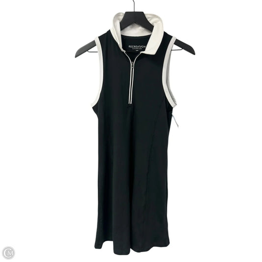 Athletic Dress By Thread And Supply In Black & White, Size: S