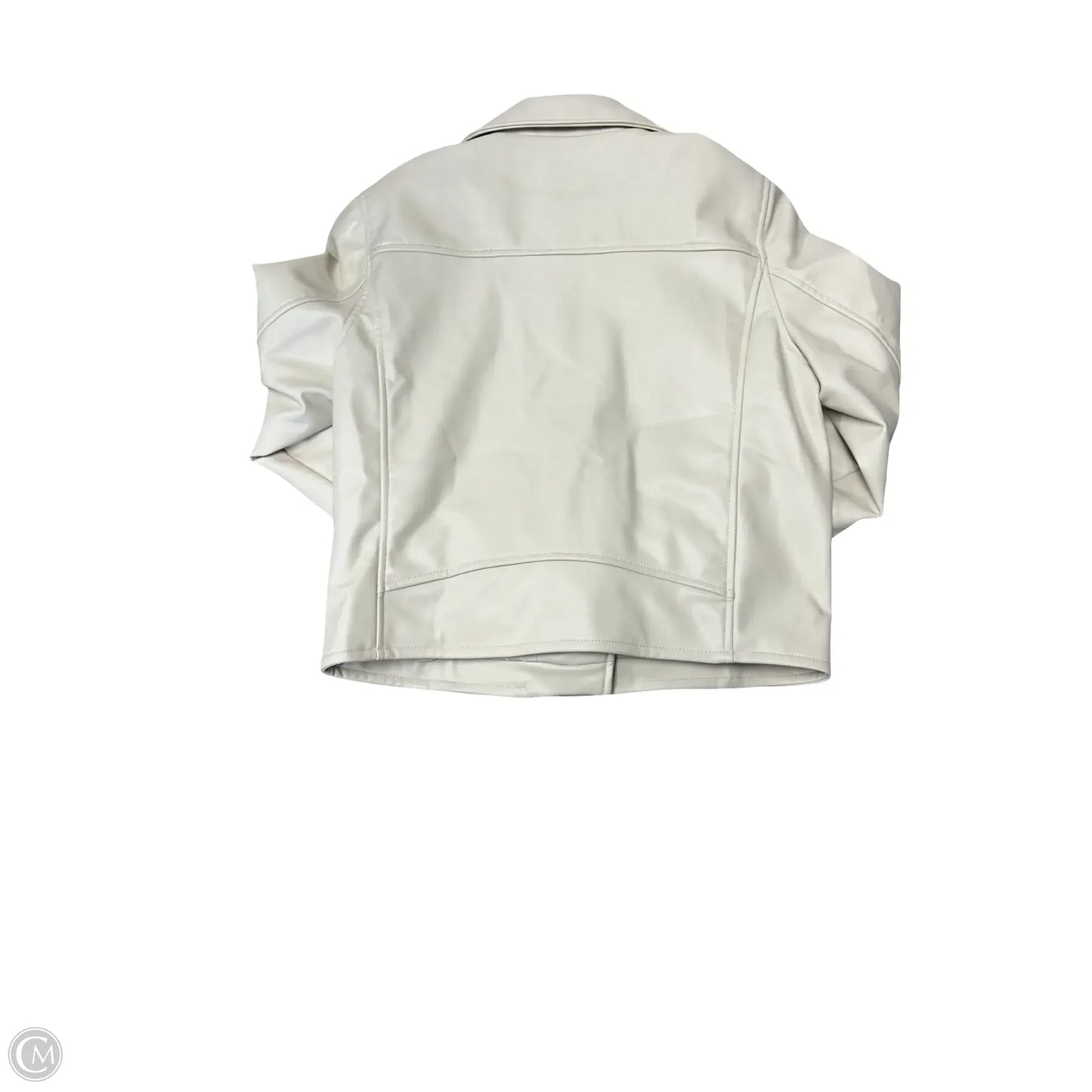 Jacket Moto By Steve Madden In Tan, Size: S