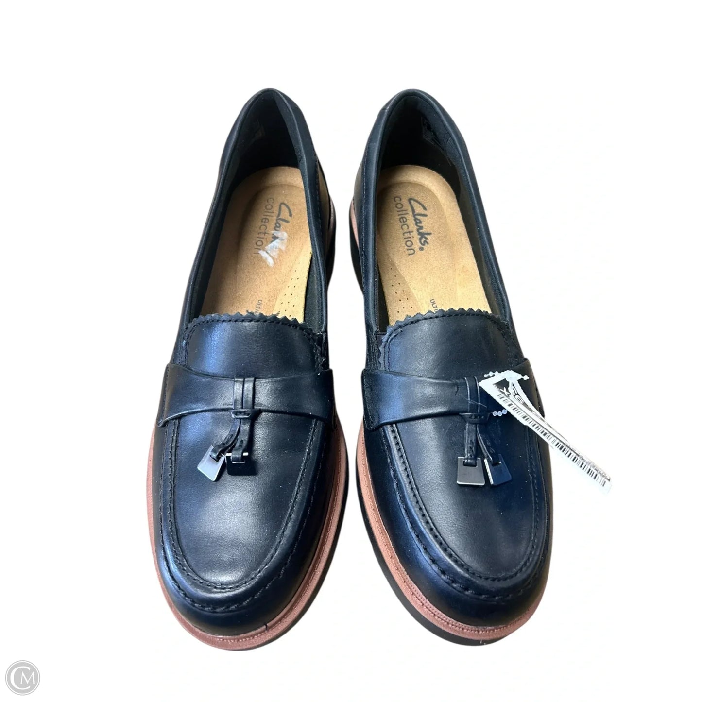 Shoes Flats By Clarks In Black, Size: 7