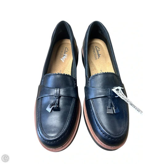 Shoes Flats By Clarks In Black, Size: 7
