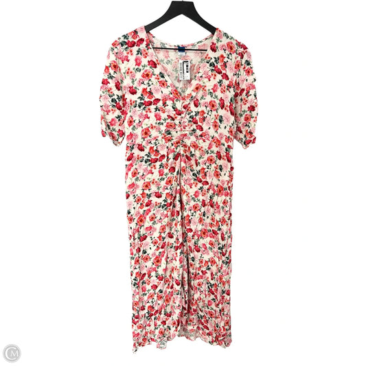 Dress Casual Maxi By Old Navy In Floral Print, Size: Xl