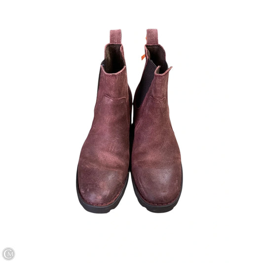 Boots Ankle Flats By Born In Copper, Size: 7.5