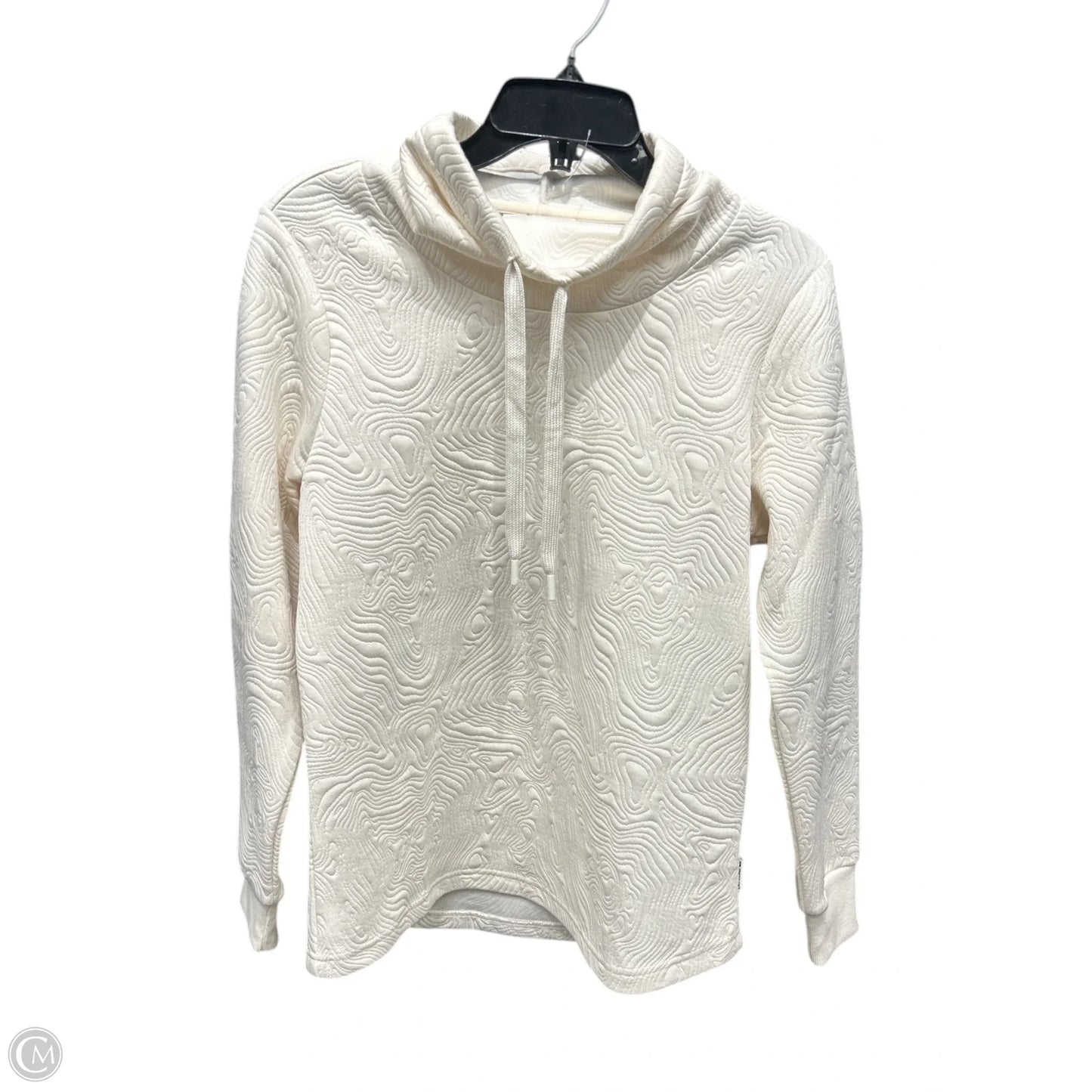 Sweatshirt Collar By Bearpaw In Cream, Size: S