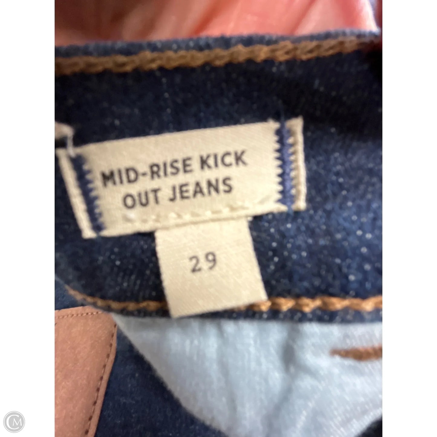 Jeans Boot Cut By Madewell In Blue Denim, Size: 8