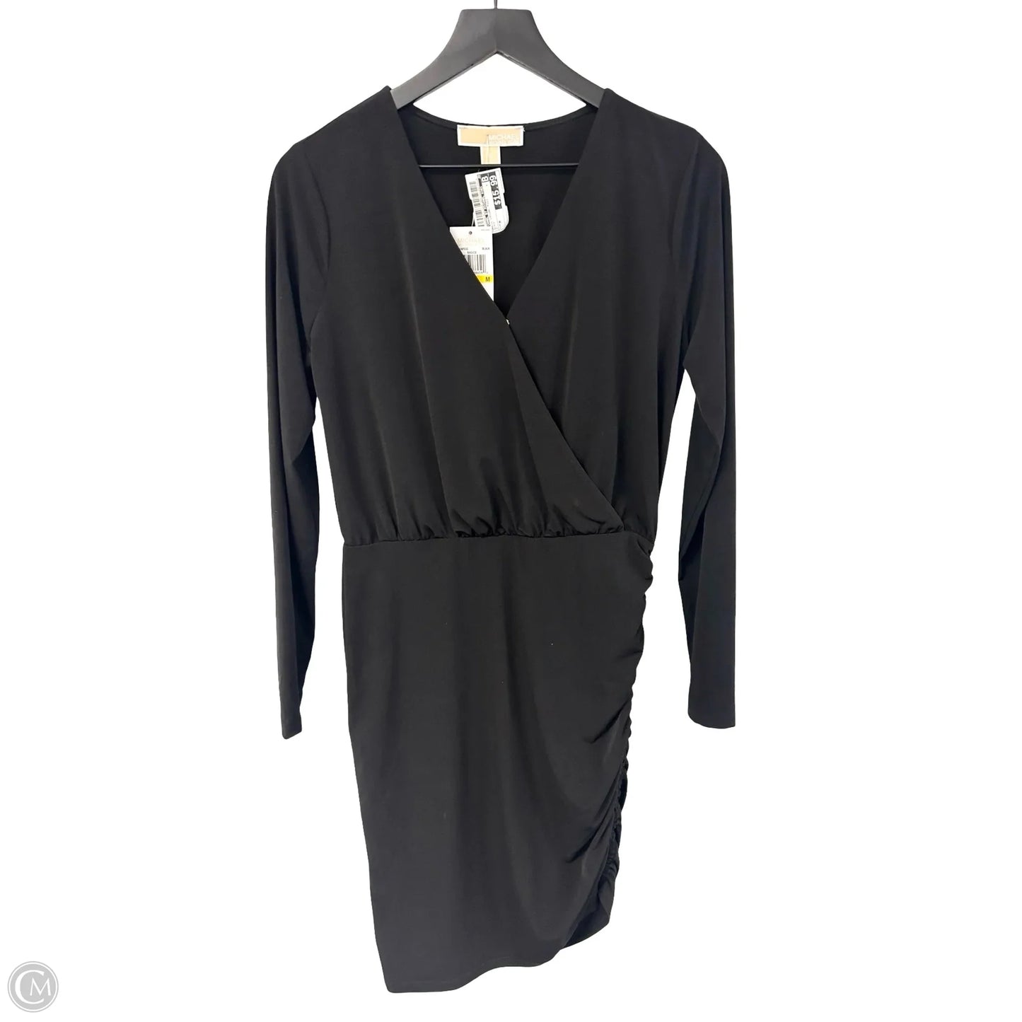 Dress Casual Midi By Michael By Michael Kors In Black, Size: M