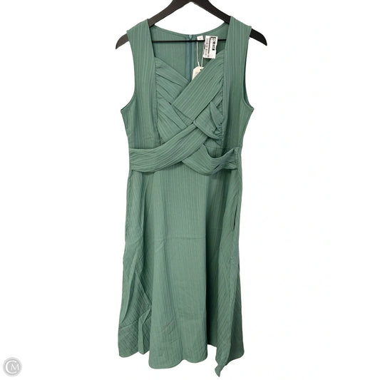 Dress Casual Maxi By Cme In Green, Size: L