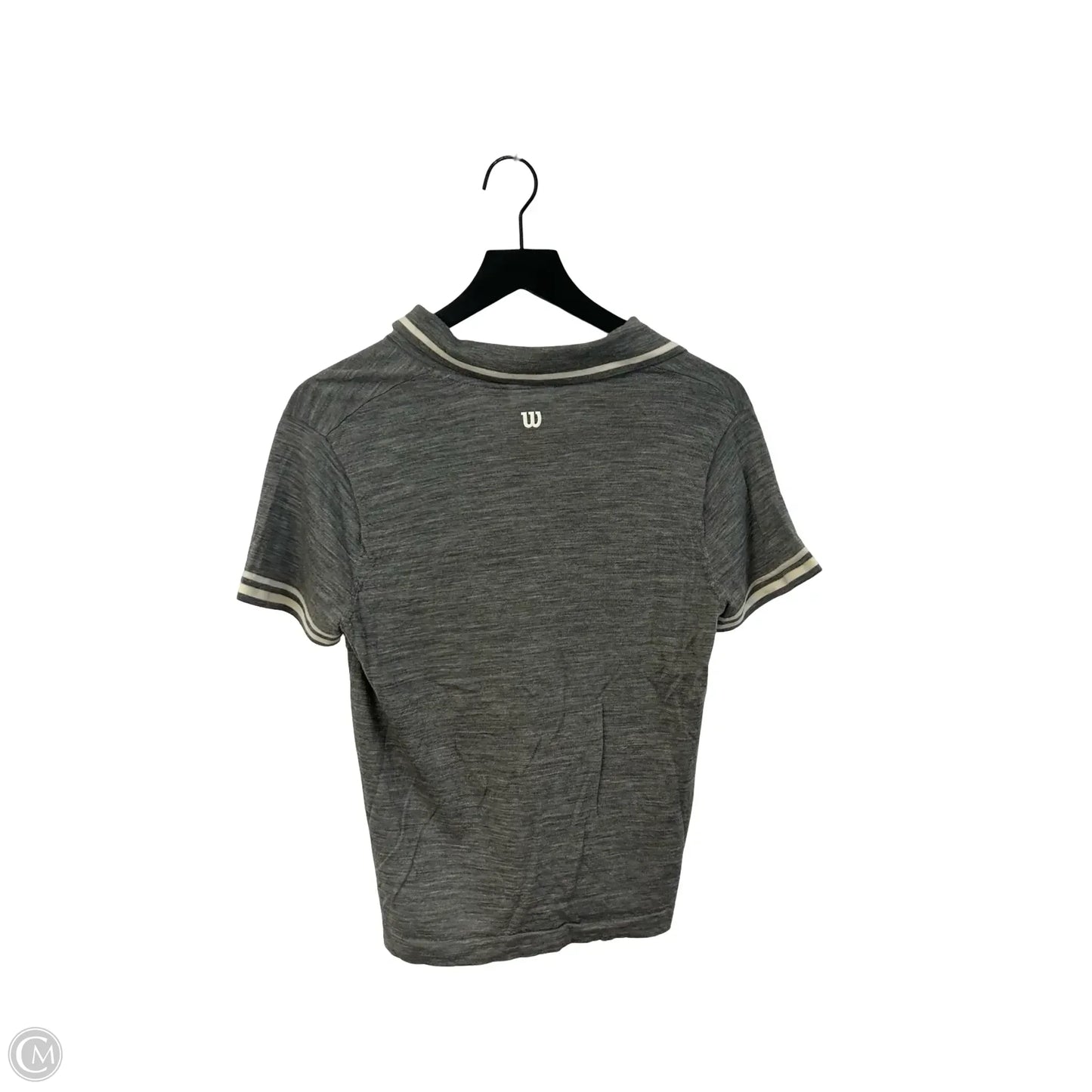 Top Short Sleeve By Clothes Mentor In Grey, Size: Xl