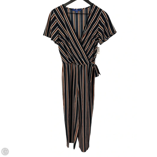 Jumpsuit By Apt 9 In Blue & Brown, Size: S