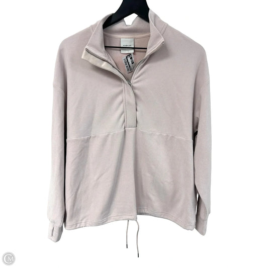 Sweatshirt Collar By Varley In Pink, Size: S