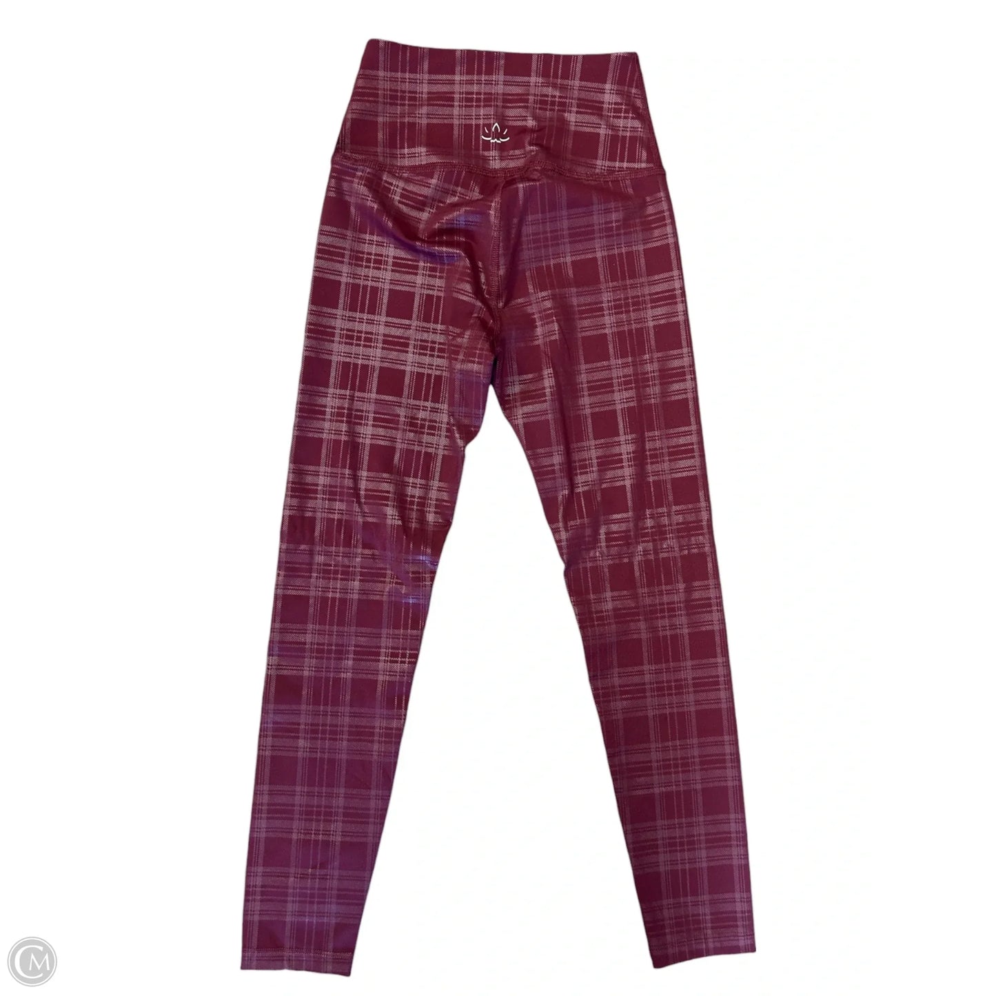 Athletic Leggings By Beyond Yoga In Maroon, Size: Xs